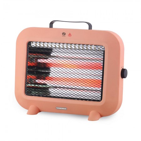 Печка кварцова Termomax TR8Q, 800W, корал Печка кварцова Termomax TR8Q, 800W, корал