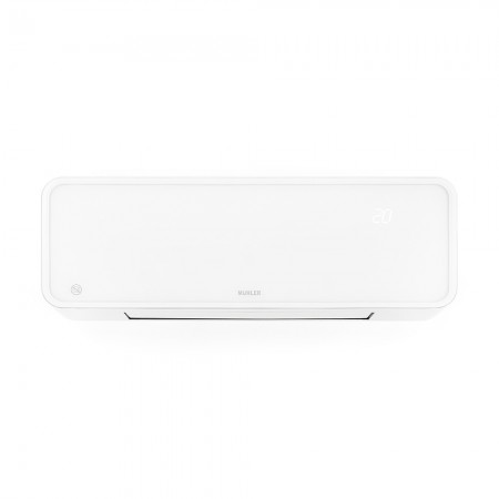 Печка керамична Muhler MCW-2035, 2000W, стенна, стъклен панел, LED дисплей, дистанционно управление
