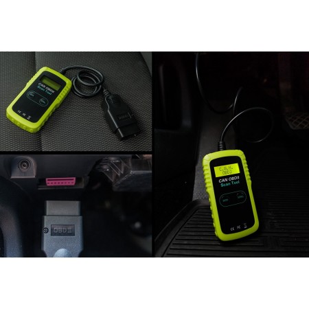 Скенер Тестер за диагностика на автомобил OBD II EOBD Carmotion Скенер Тестер за диагностика на автомобил OBD II EOBD Carmotion