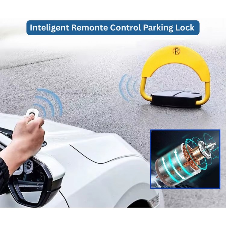 SMART скоба за паркомясто с голям мощен мотор, 4 бр. Li-ion (литиево-йонни) батерии 3000 mAh и зарядно