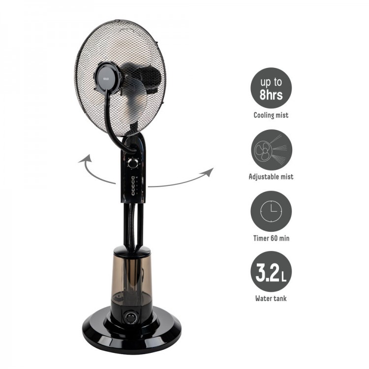 Вентилатор с водна мъгла 16'' Muhler MF-1677, 75W Вентилатор с водна мъгла 16'' Muhler MF-1677, 75W